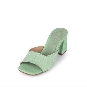 Mint Melange 3 Jeffrey Campbell Slide Sandals